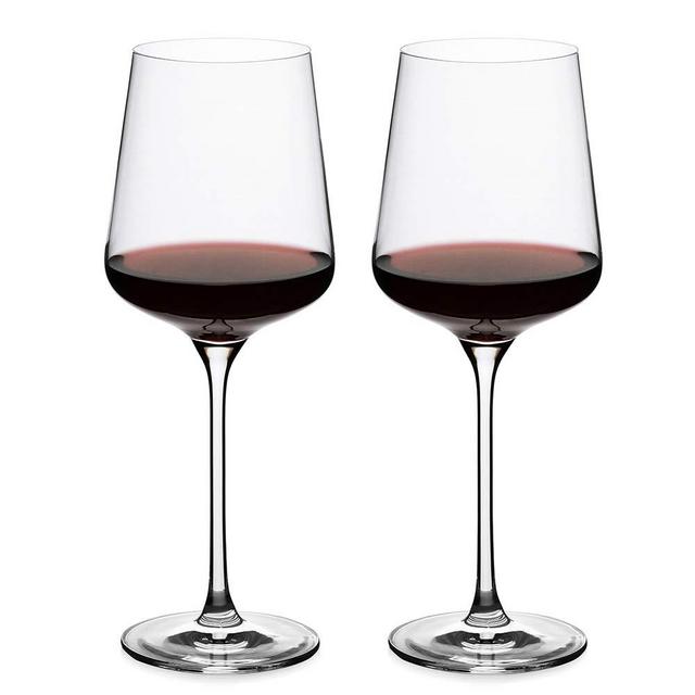 LUXU Wine Glasses, Universal Red Wine Glasses 24 OZ, Wine Glasses Set of 2,Bordeaux Glasses, Premium Crystal Glass for White and Red Wine, Great Gift for Any Occasion