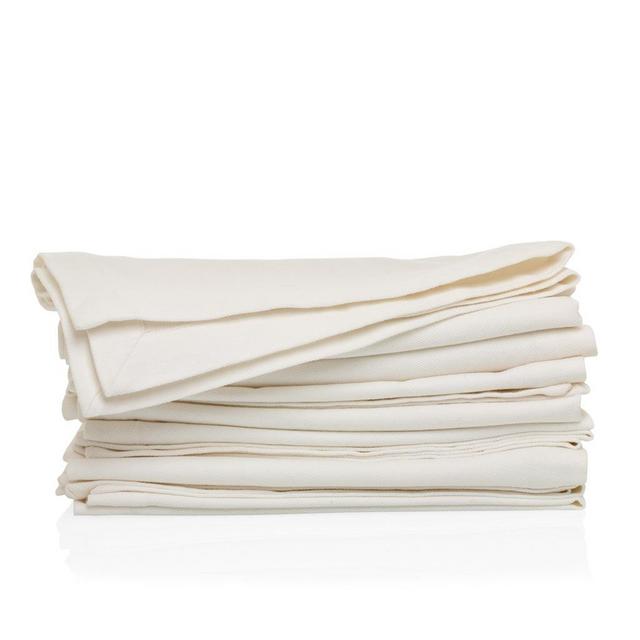Stonewashed White Denim Napkin