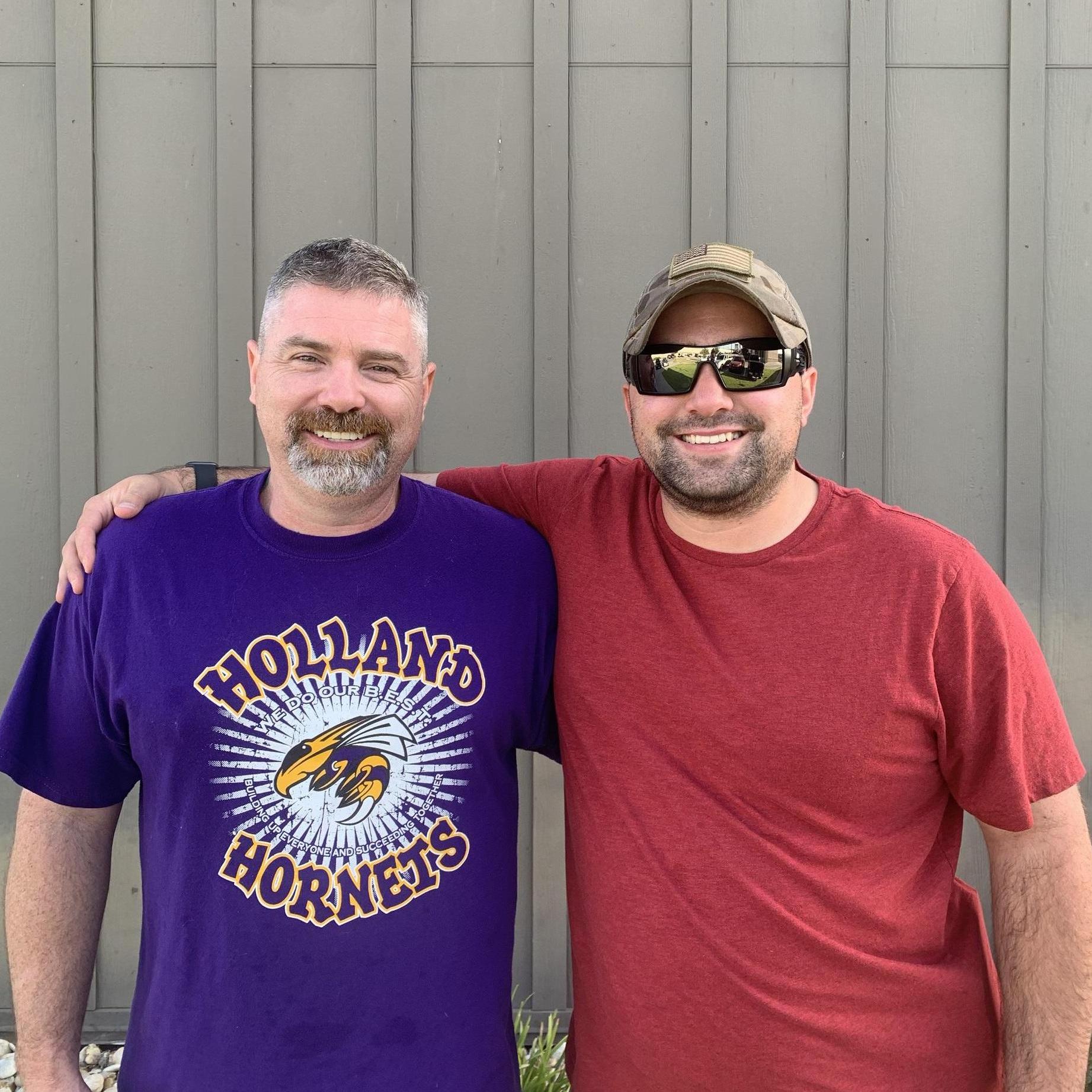 Caleb and his Dad