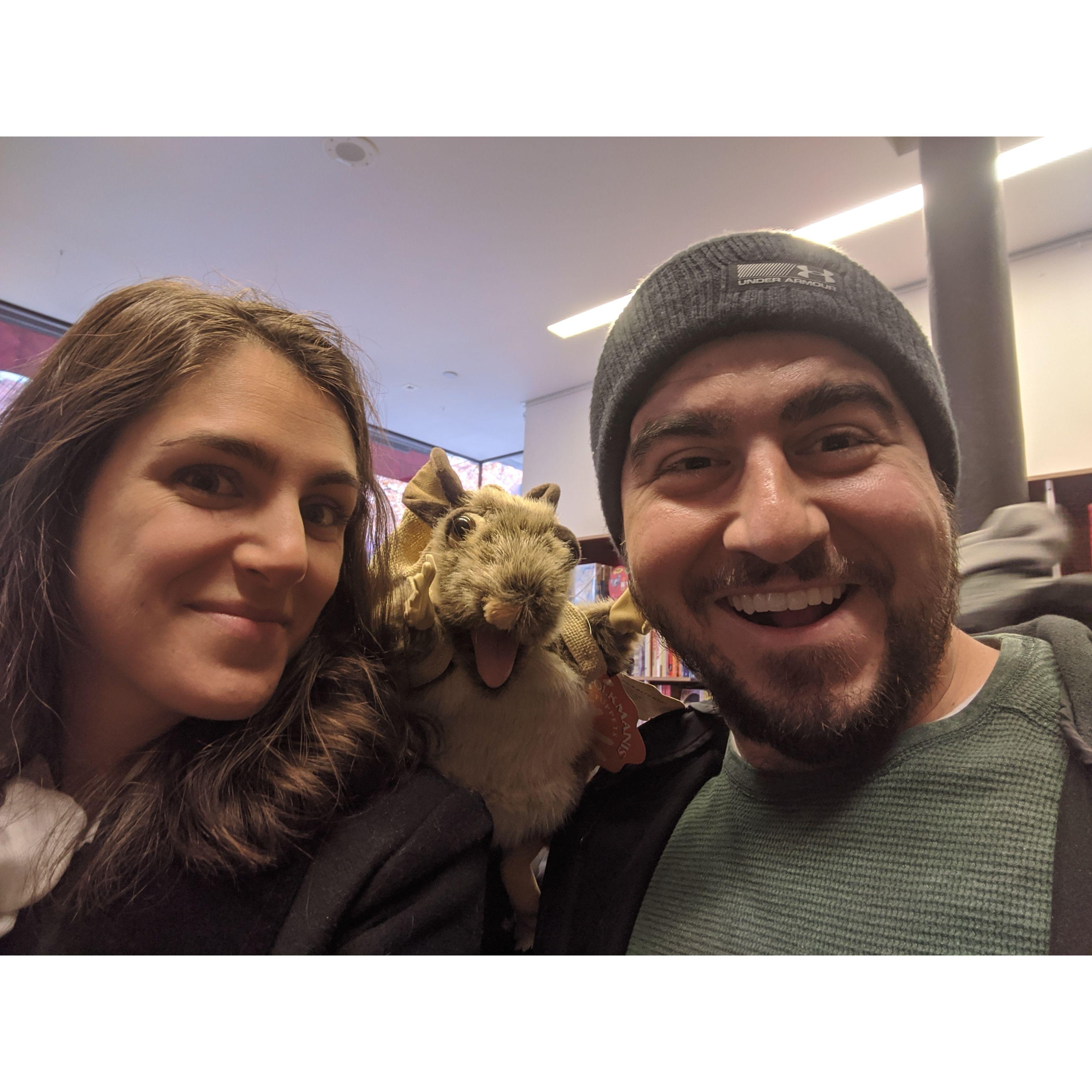 Visit to NYC, where we met a friend!