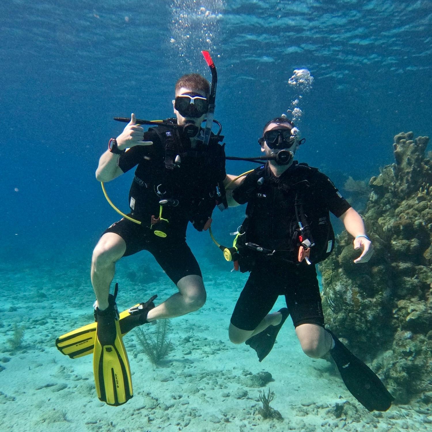 Scuba certification in Honduras