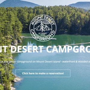 Night at Mt Desert Campground: Acadia National Park