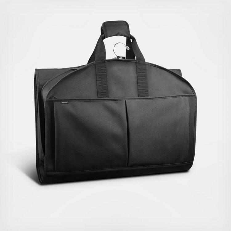 Premium Canvas Garment Duffel Bag Holdall Business Travel Hanging Suitcase  Convertible Travel Garment Bags