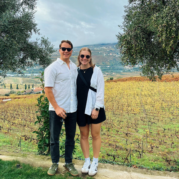 Wine Tasting For Two on our Honeymoon