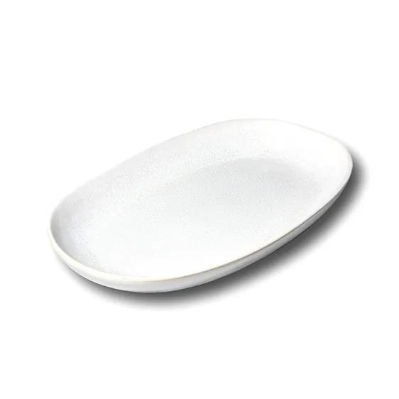 White Lily Valley Lead Free Serving Platter
