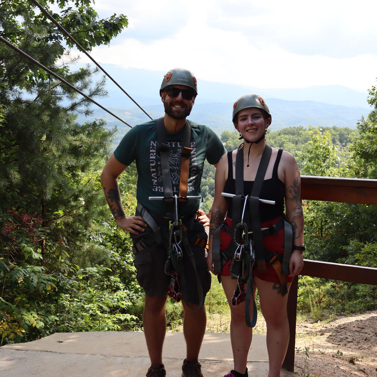 Pre-ziplining