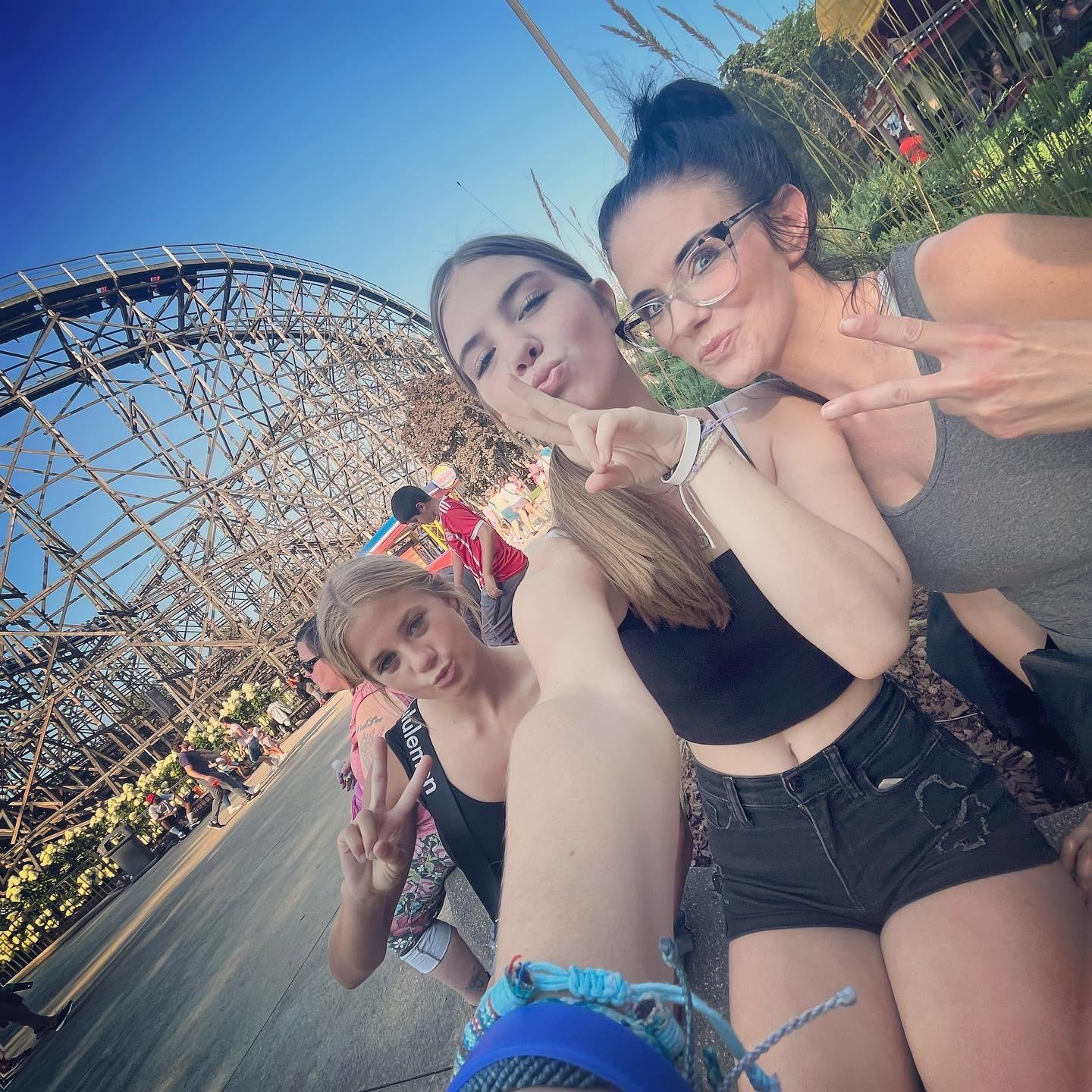 First trip to cedar point with the kids