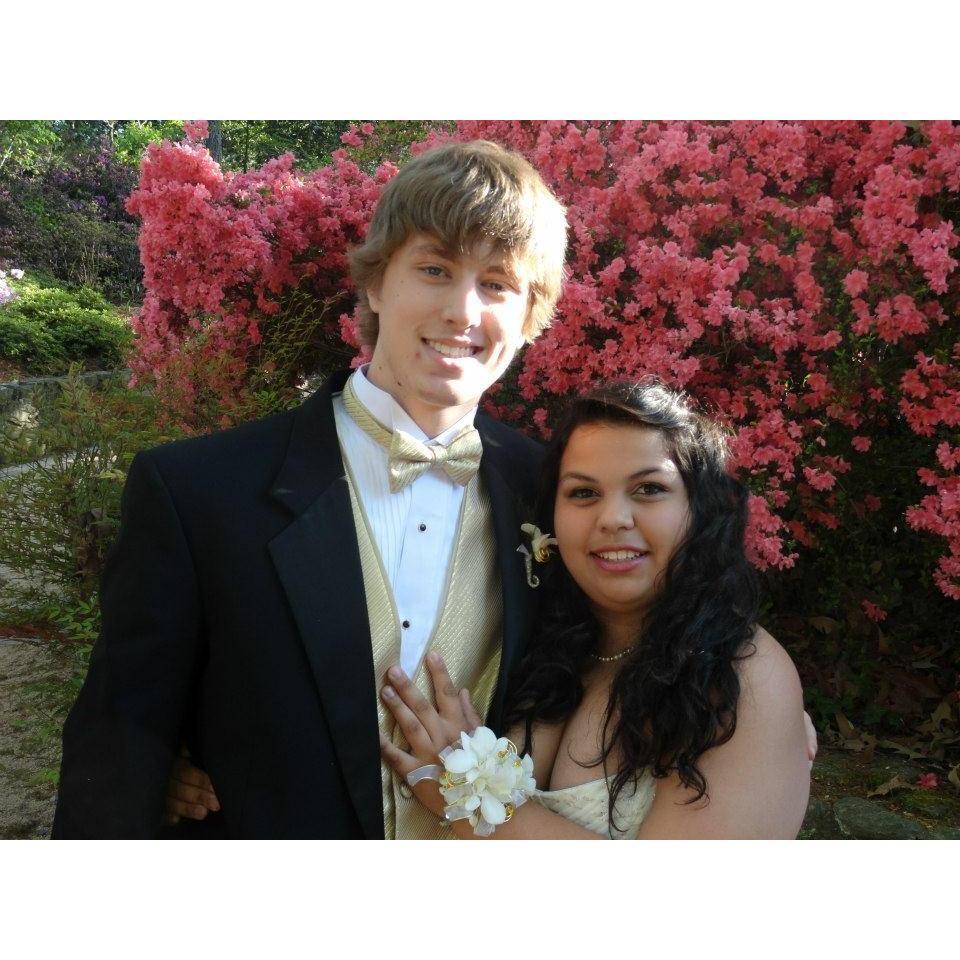 Prom right after we started dating senior year of high school!
