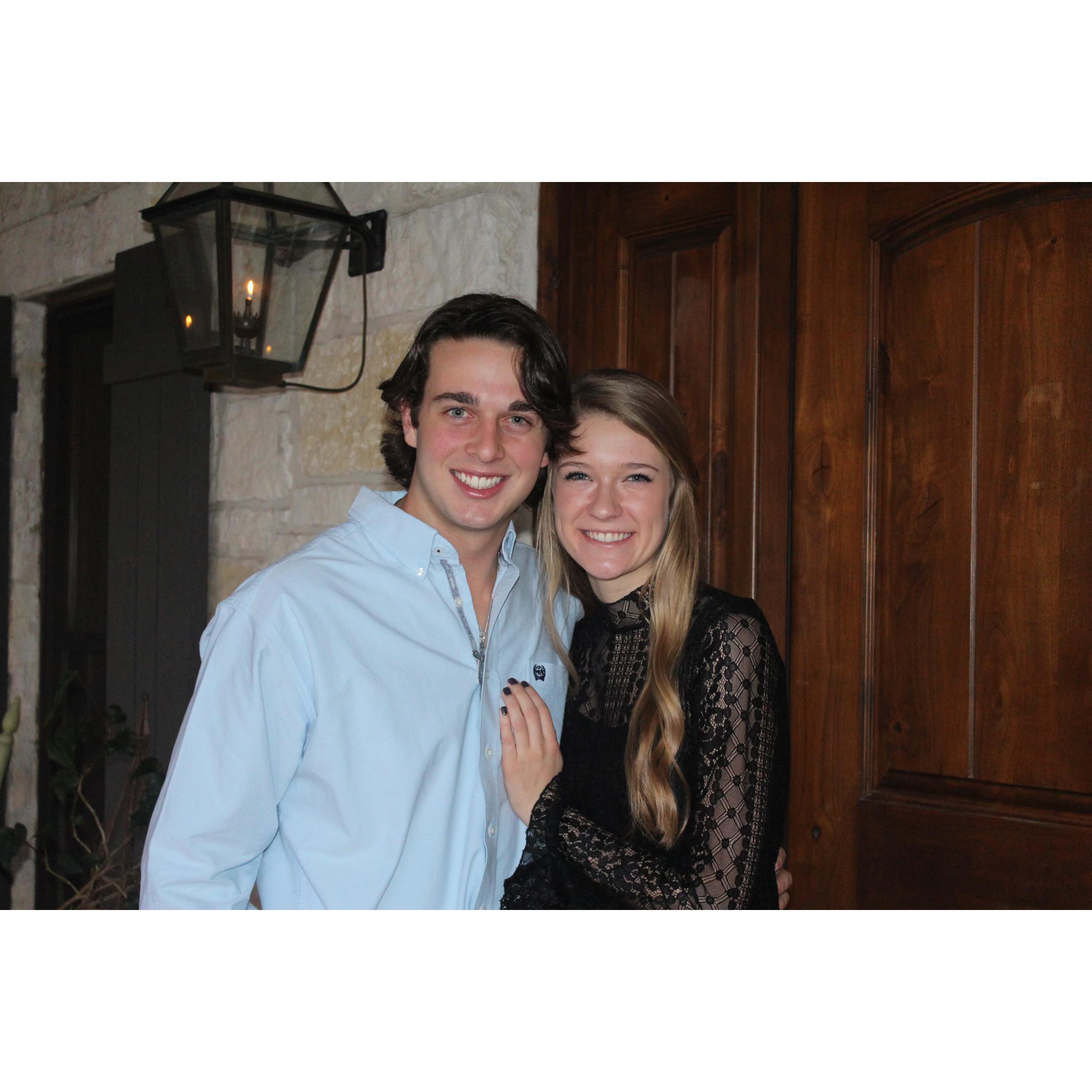 going to winter formal together!