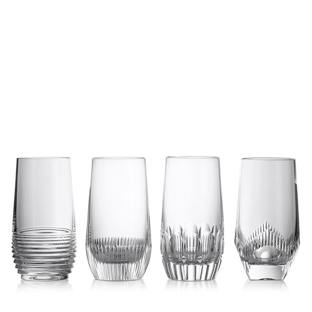 Waterford Mixology Highball, Mixed Set of 4