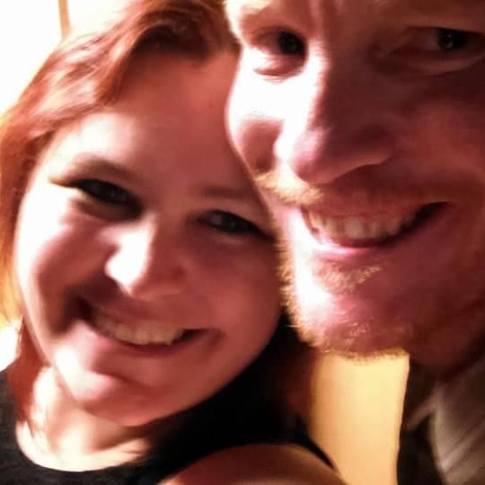 The Christmas party where we officially became girlfriend and boyfriend.