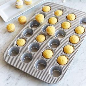 Sur La Table Platinum Professional Mini Muffin Pan, 24 Count