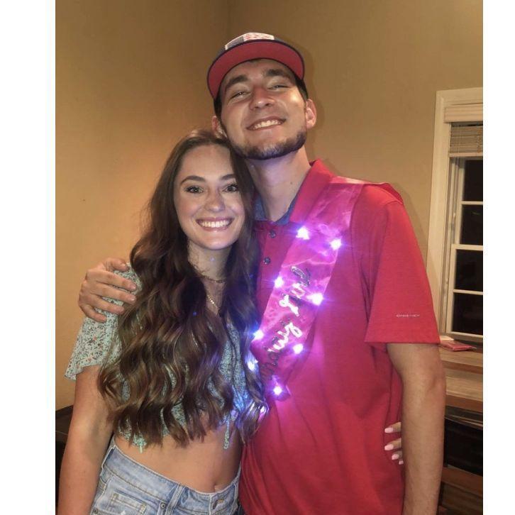 The night we started dating in June of 2020