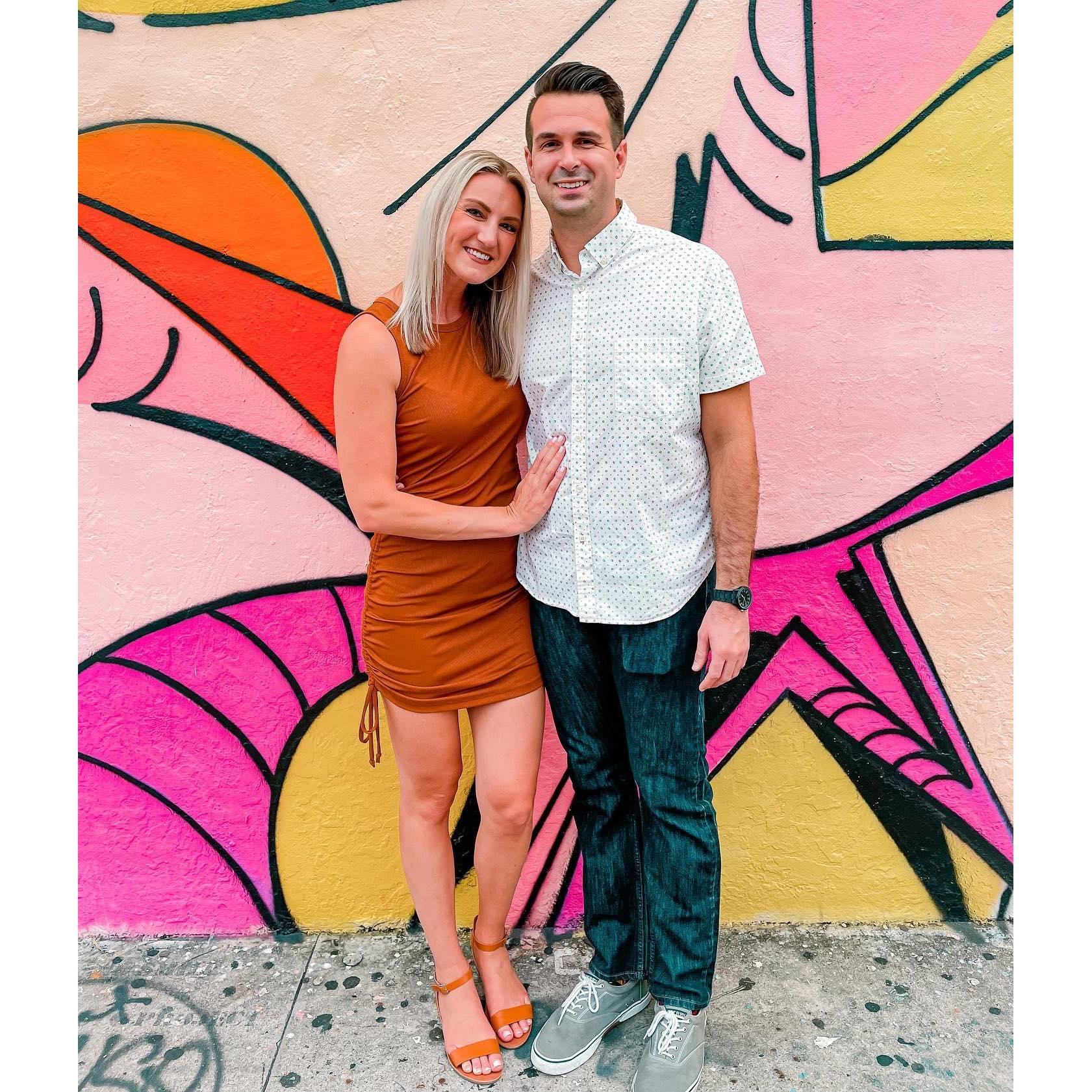 Exploring Wynwood during a weekend trip to Miami.