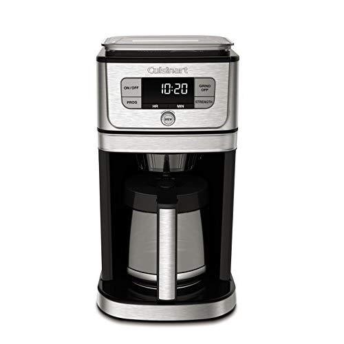 Cuisinart DGB-800 Burr Grind & Brew Automatic Coffeemaker, 12 Cup, Silver