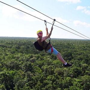 Ziplining for 2