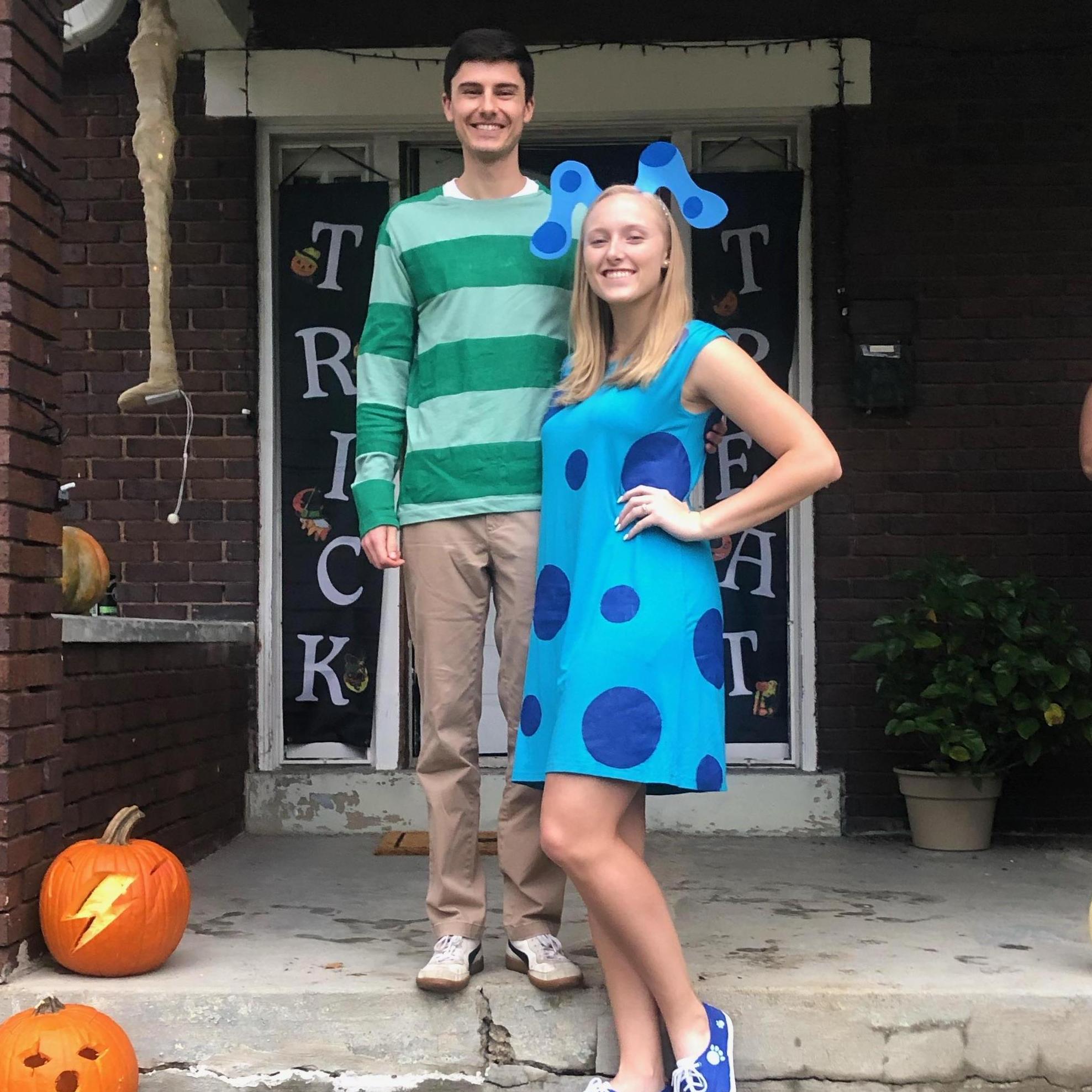 Steve and Blue from Blue's Clues - Halloween 2021