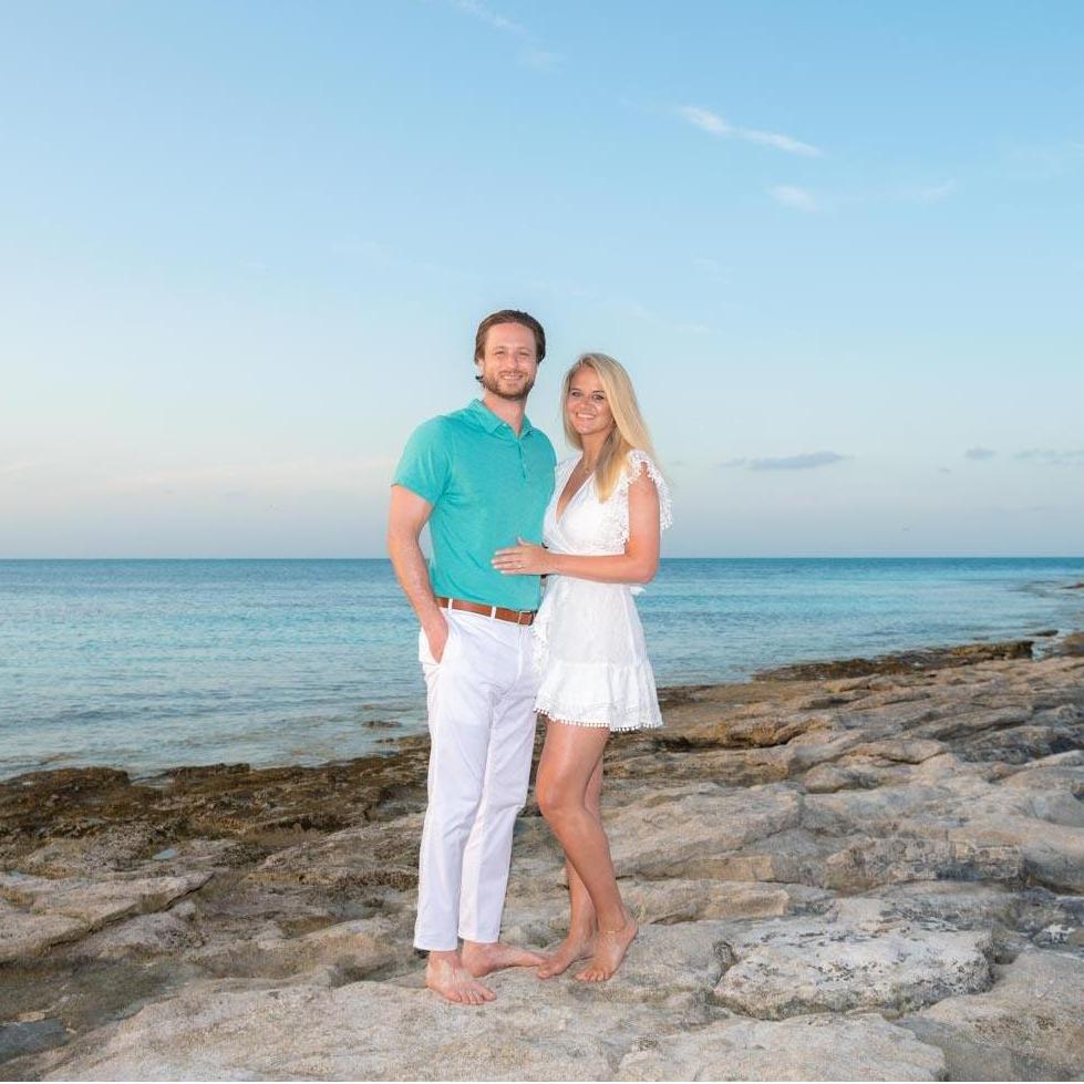 Happiest when together and by the sea!