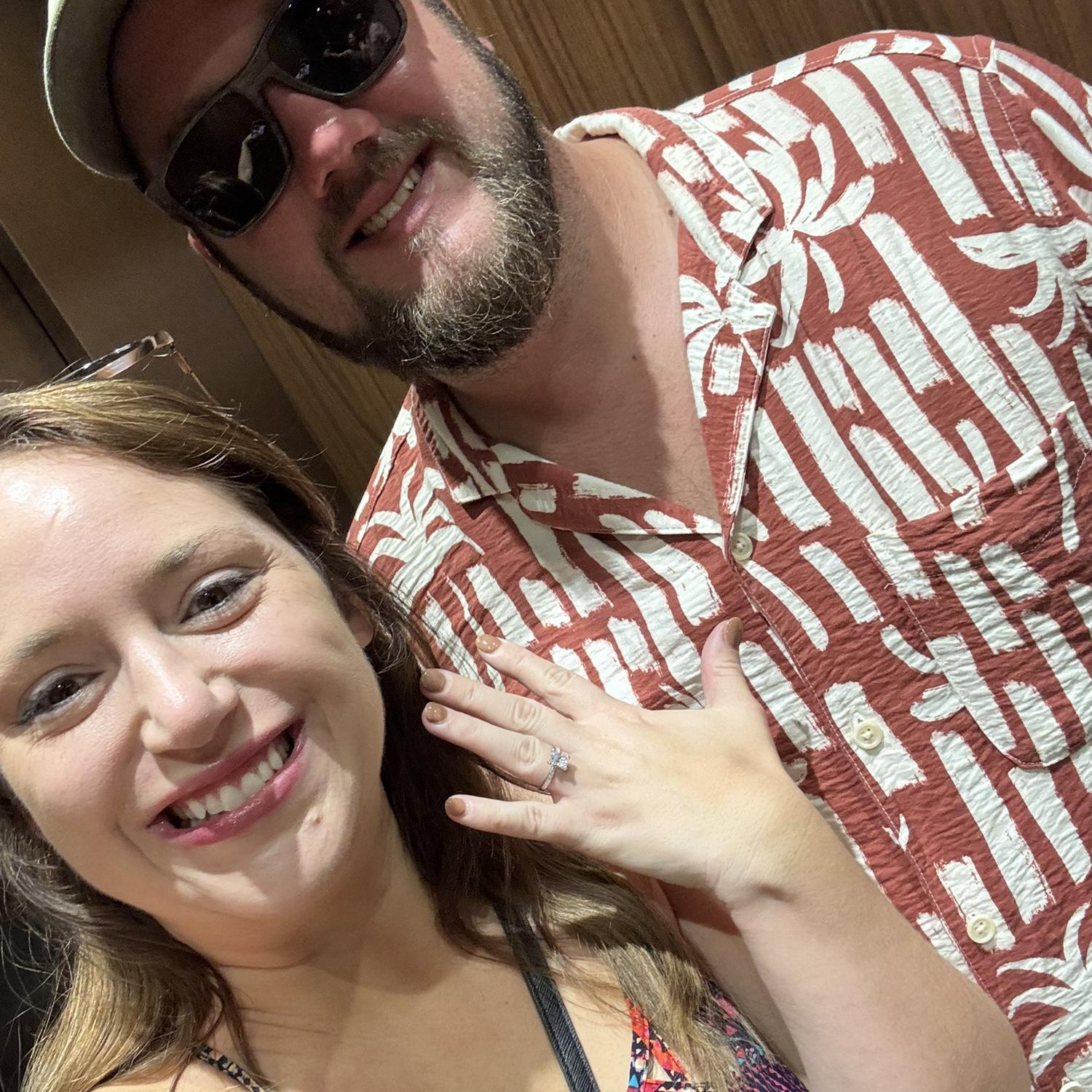 We are ENGAGED!!!!