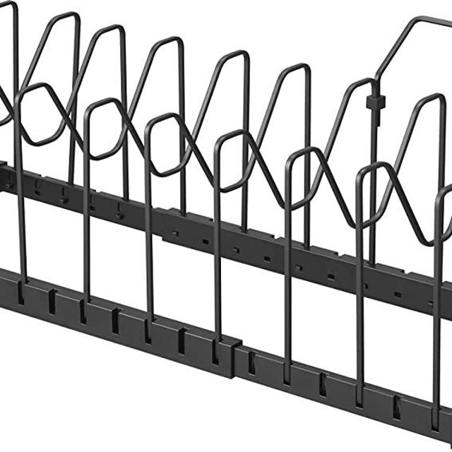 Yamazaki Home Tower Adjustable Lid & Pan Organizer – Kitchen Drawer Storage Shelf Rack.