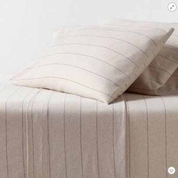 Queen Cotton Jersey Sheet Set, Heathered Black