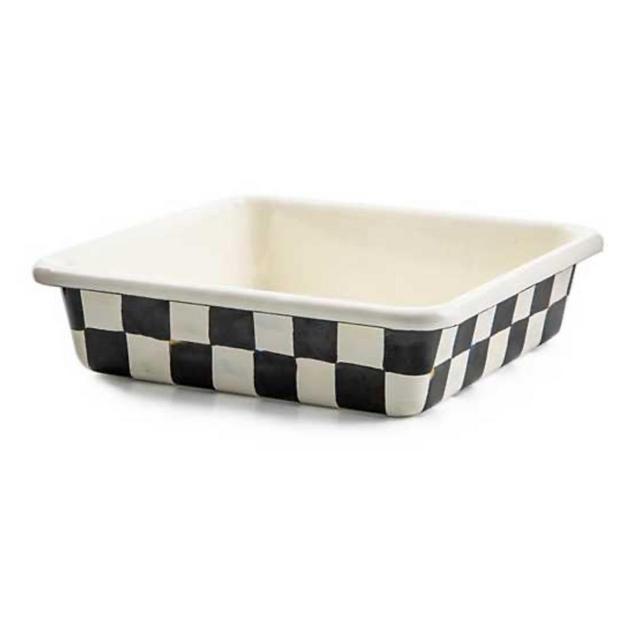 Mackenzie-Childs Courtly Check 8x8 Baking Dish