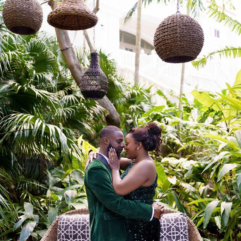 A glimpse into our love story.