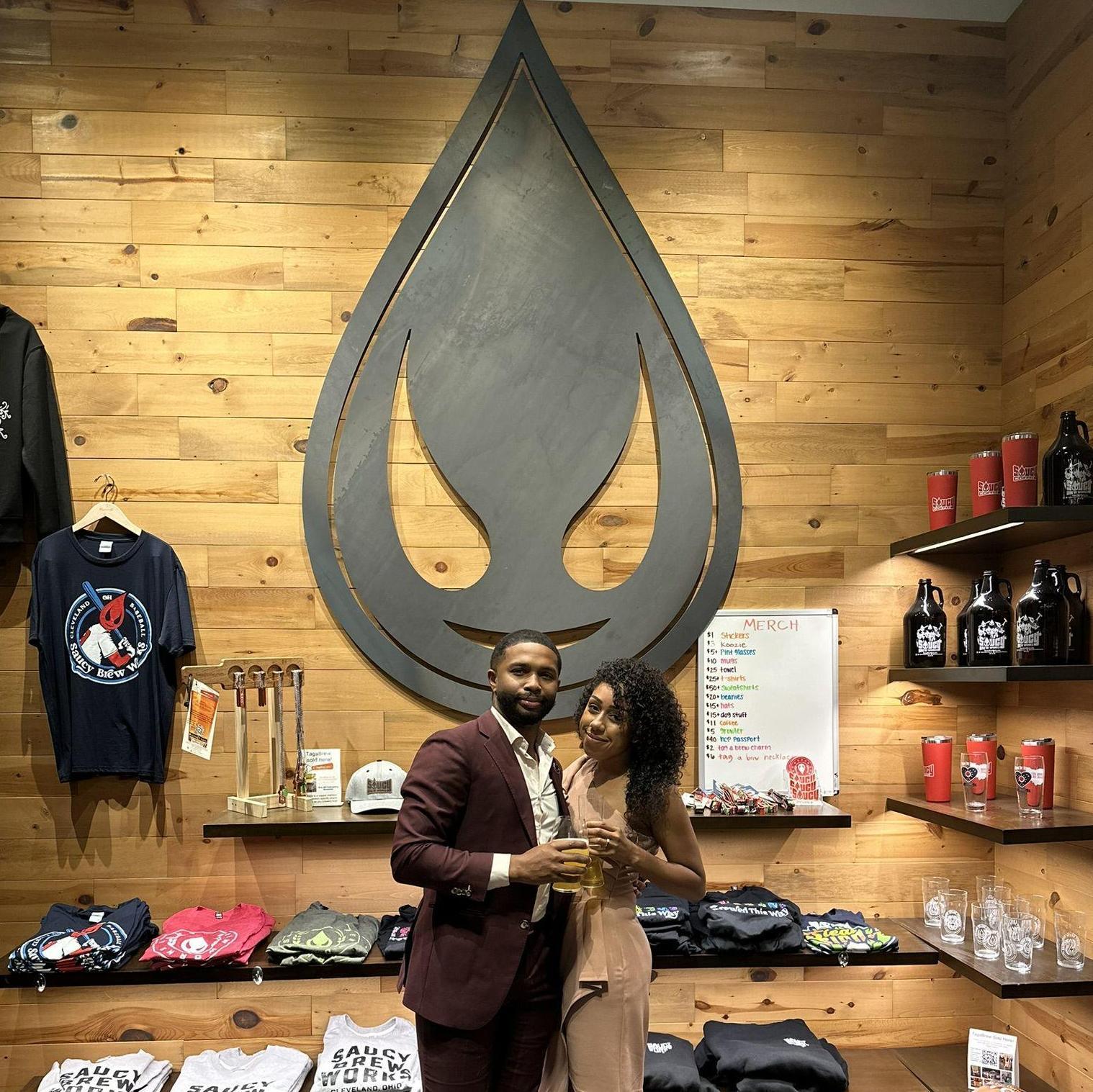 captured by Ben from Saucy Brew Works!