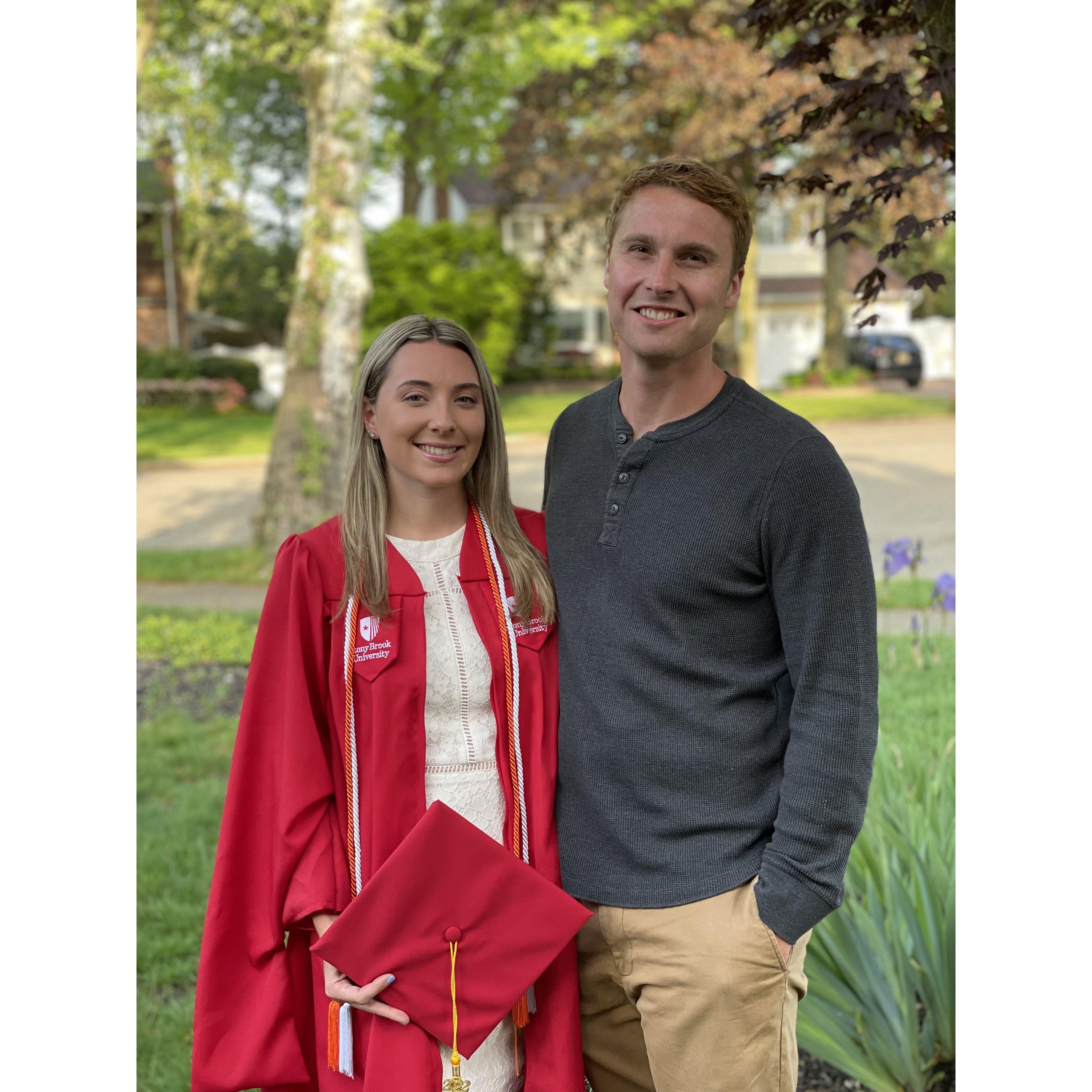 Alli's graduation from Stony Brook University- Officially an SLP!
