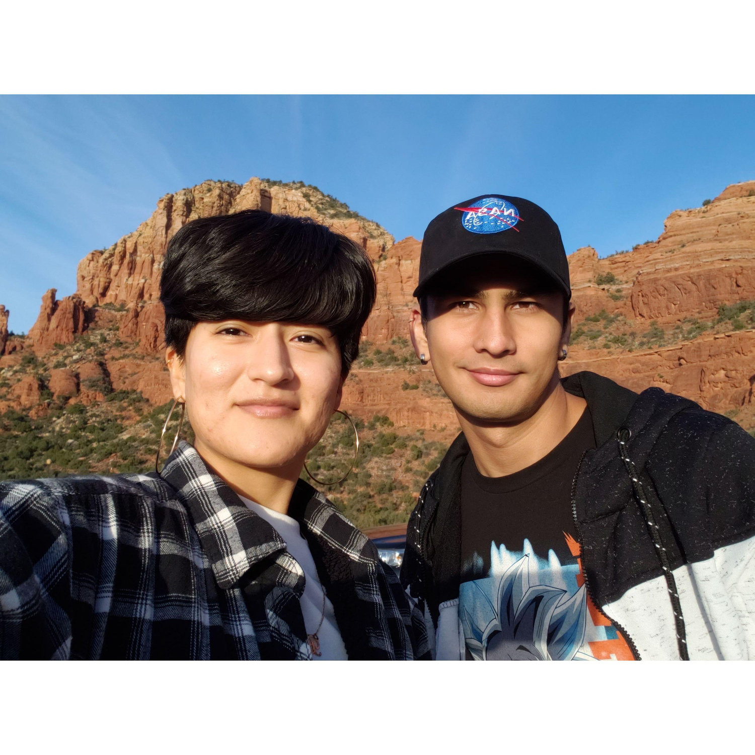Our first day trip together to Sedona, AZ. -December 2021