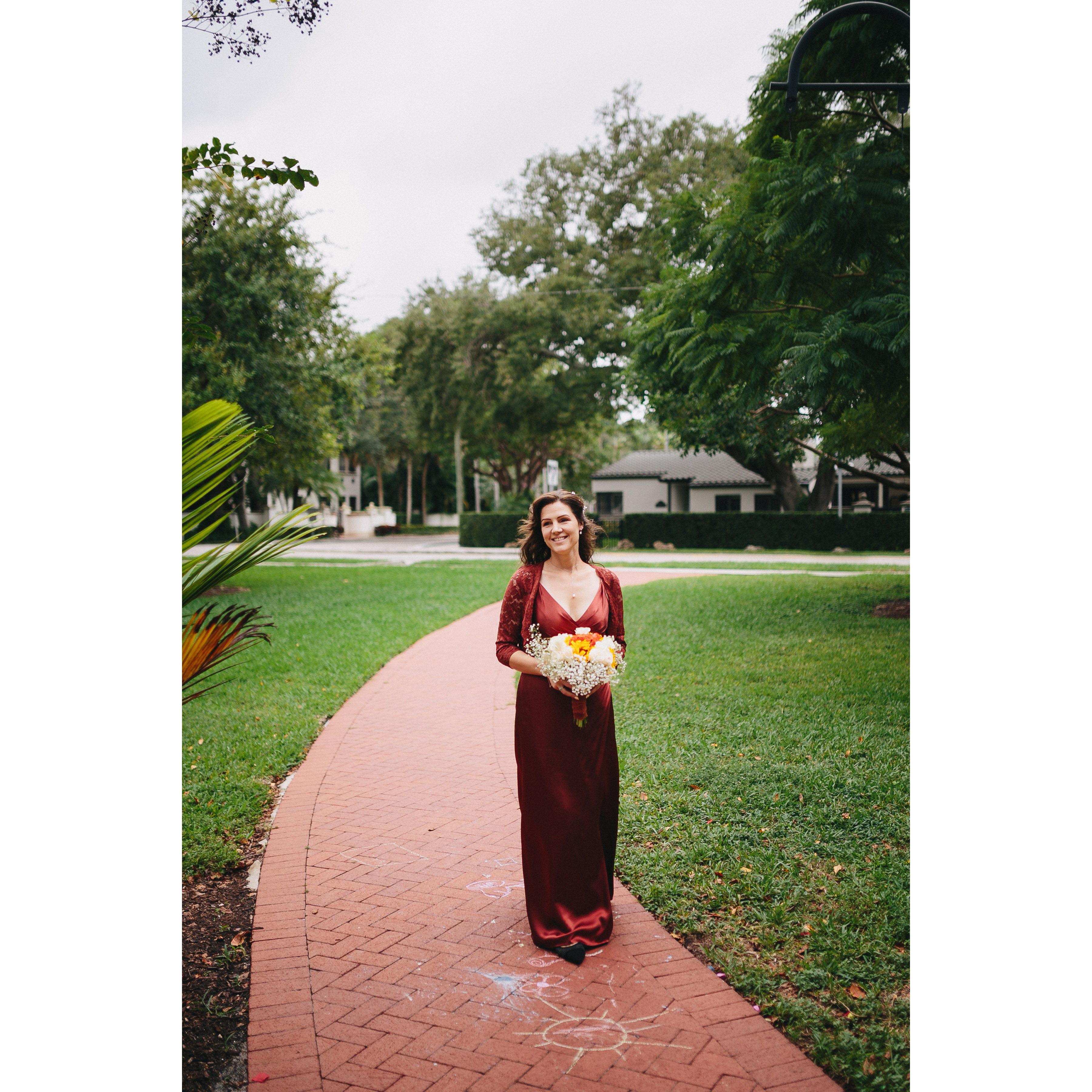 The pathway (aisle) to our wedding gazebo.

All wedding photos by Daniel Lateulade /www.daniellateulade.com