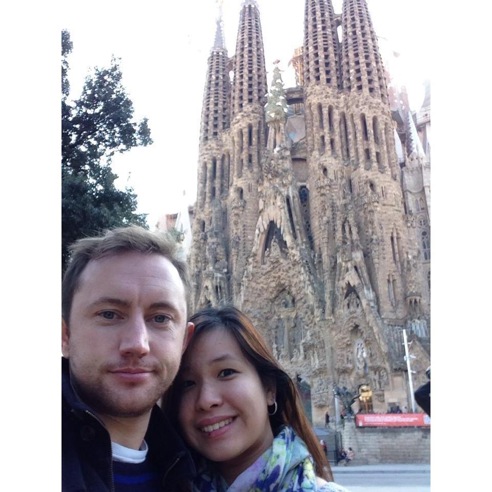 La Sagrada Familia, Barcelona, January 2015