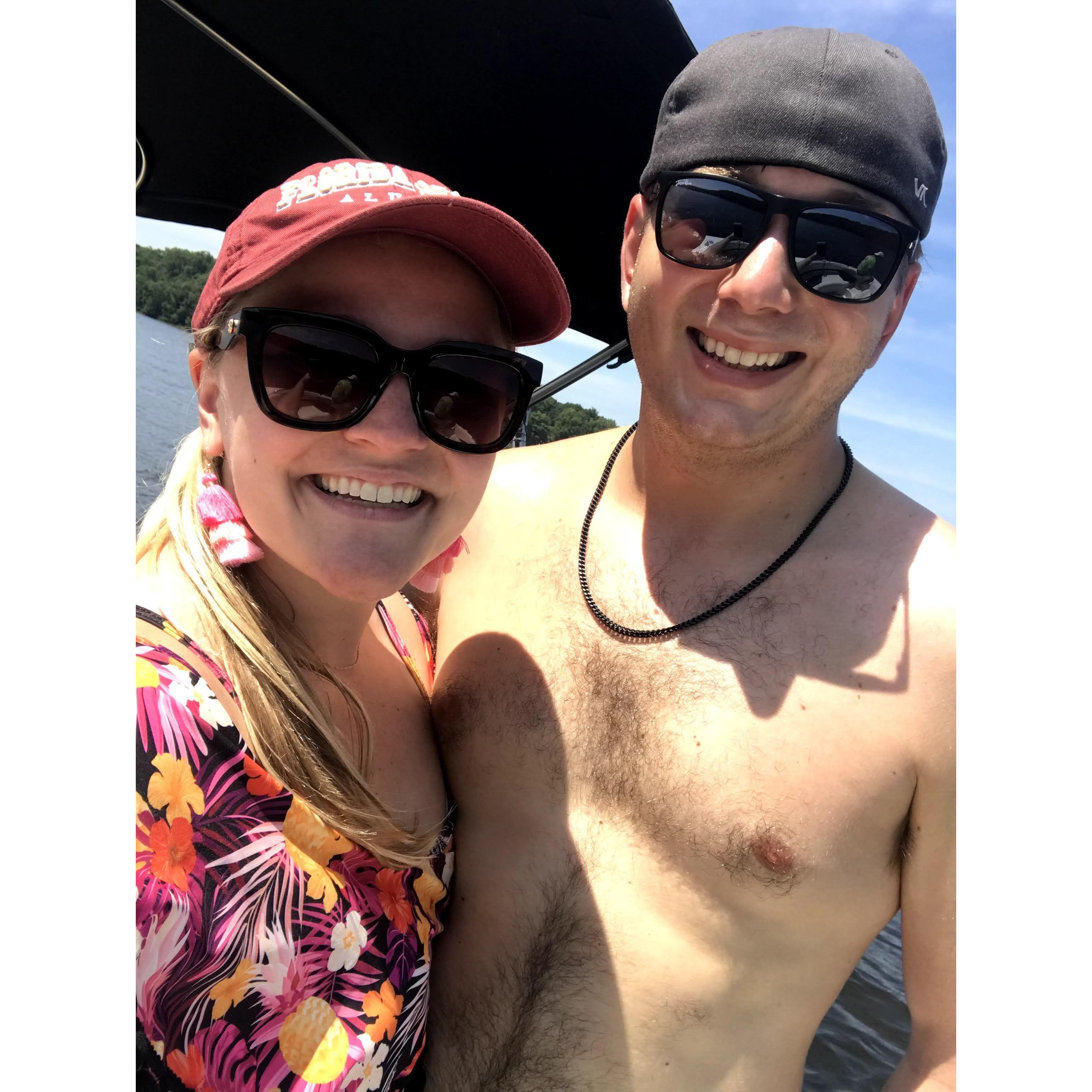 Lake day at the Kruse Kabin...August 2021