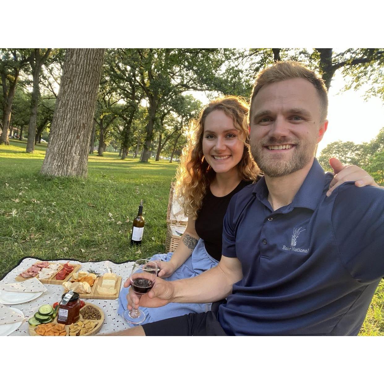 Picnic in the Park, Minnehaha Falls