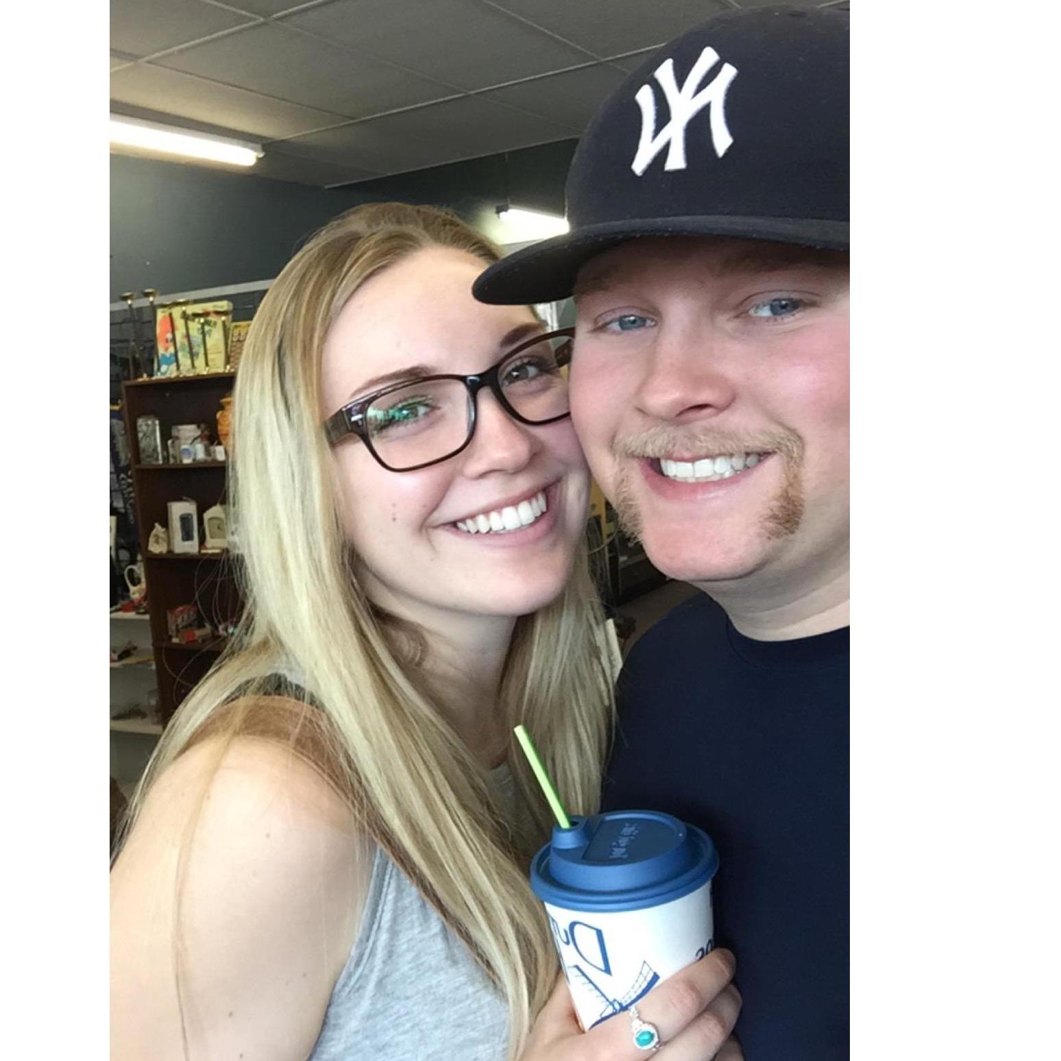 Out doing something we love doing together...antiquing