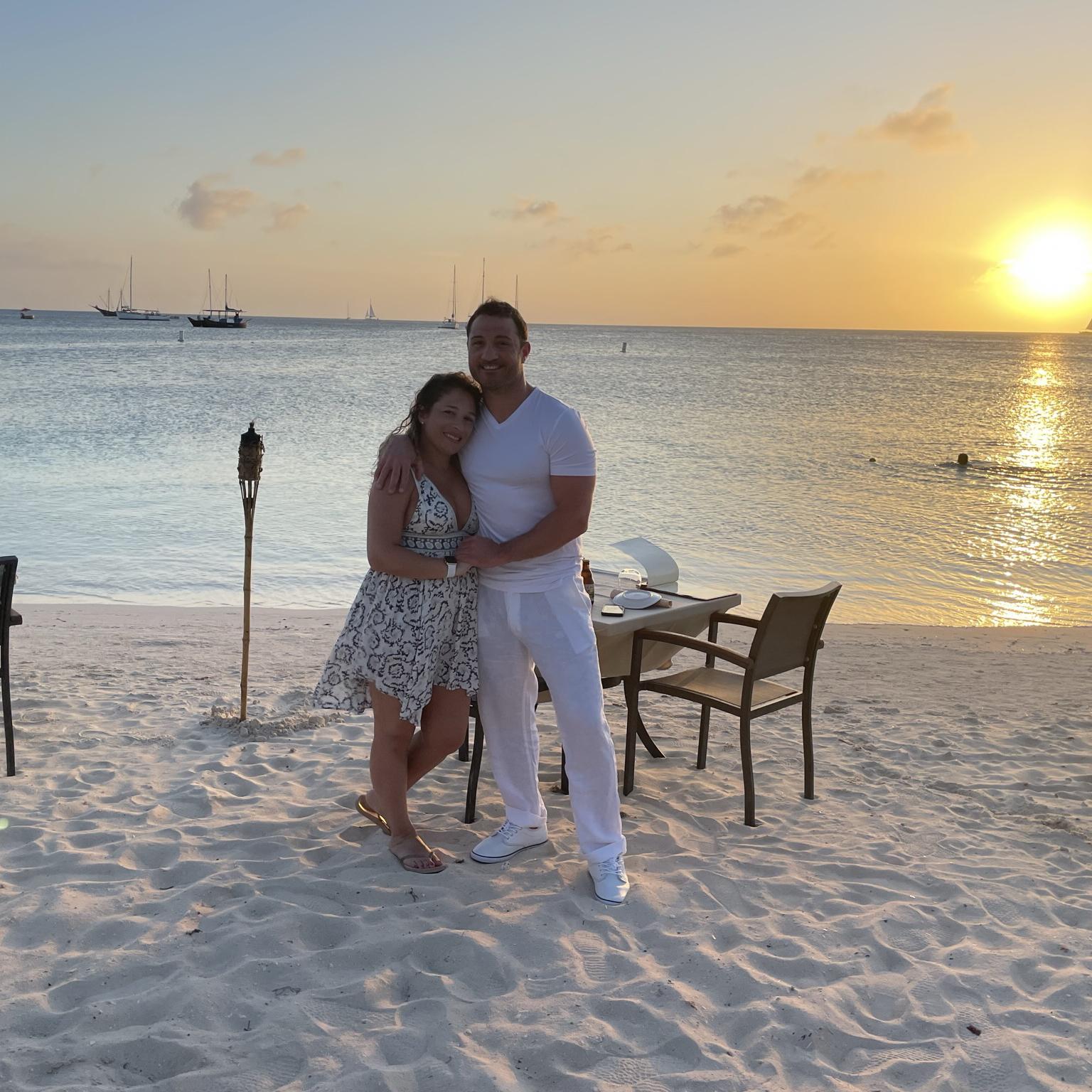 Dinner For Two While In Aruba