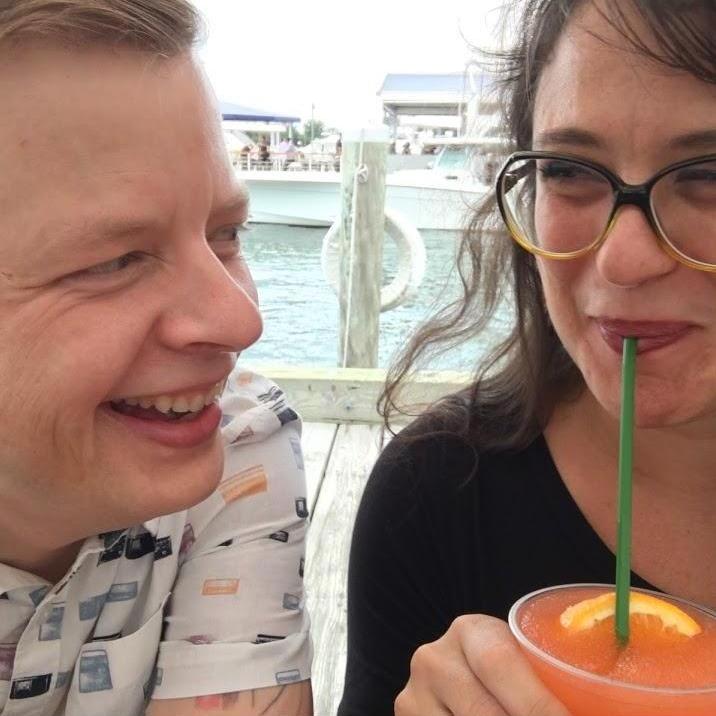 Greenport sun bliss after Colin broached the question on the Southold night beach. This photo is because our smiles give one another courage.