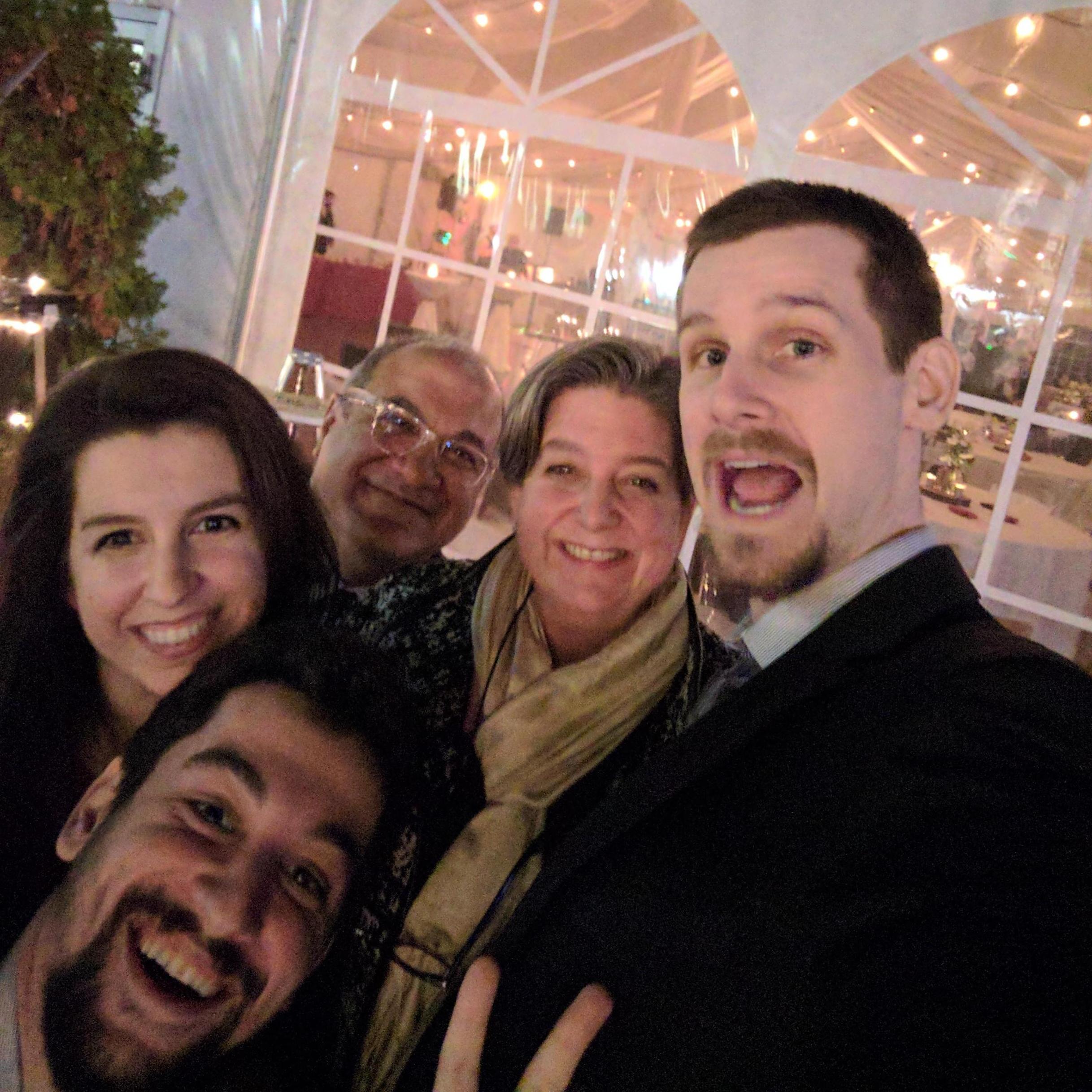Goofy Zulakis family portrait