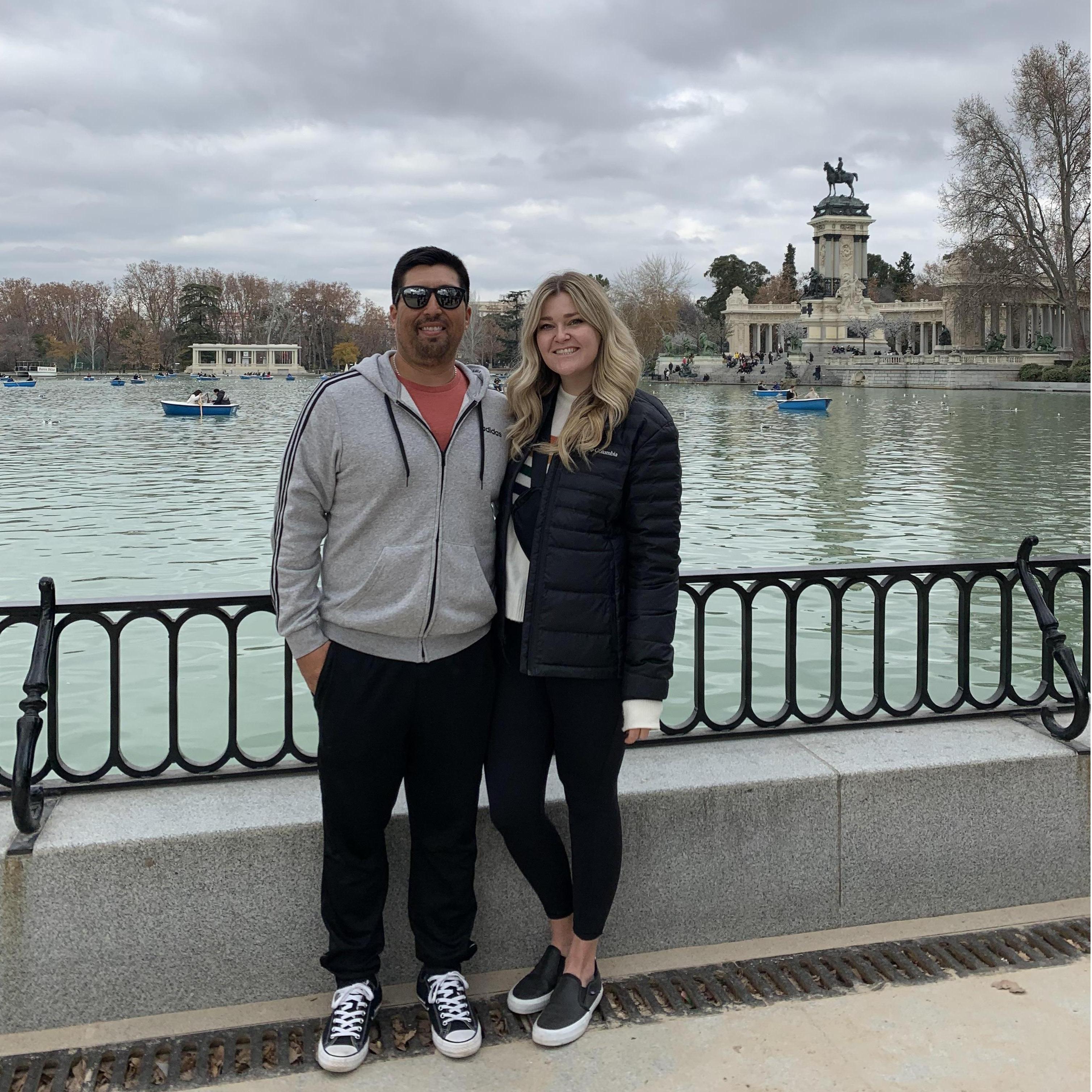 We went to Madrid this winter break... yay for quarantine cheap tickets!