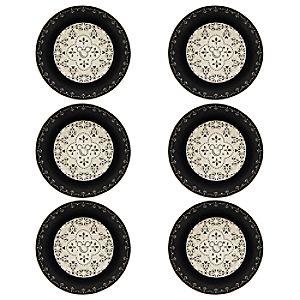 Mickey Mouse Icon Bowl Set - Disney Dining Collection - Black / White