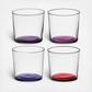 Coro Assorted Tumbler, Set of 4