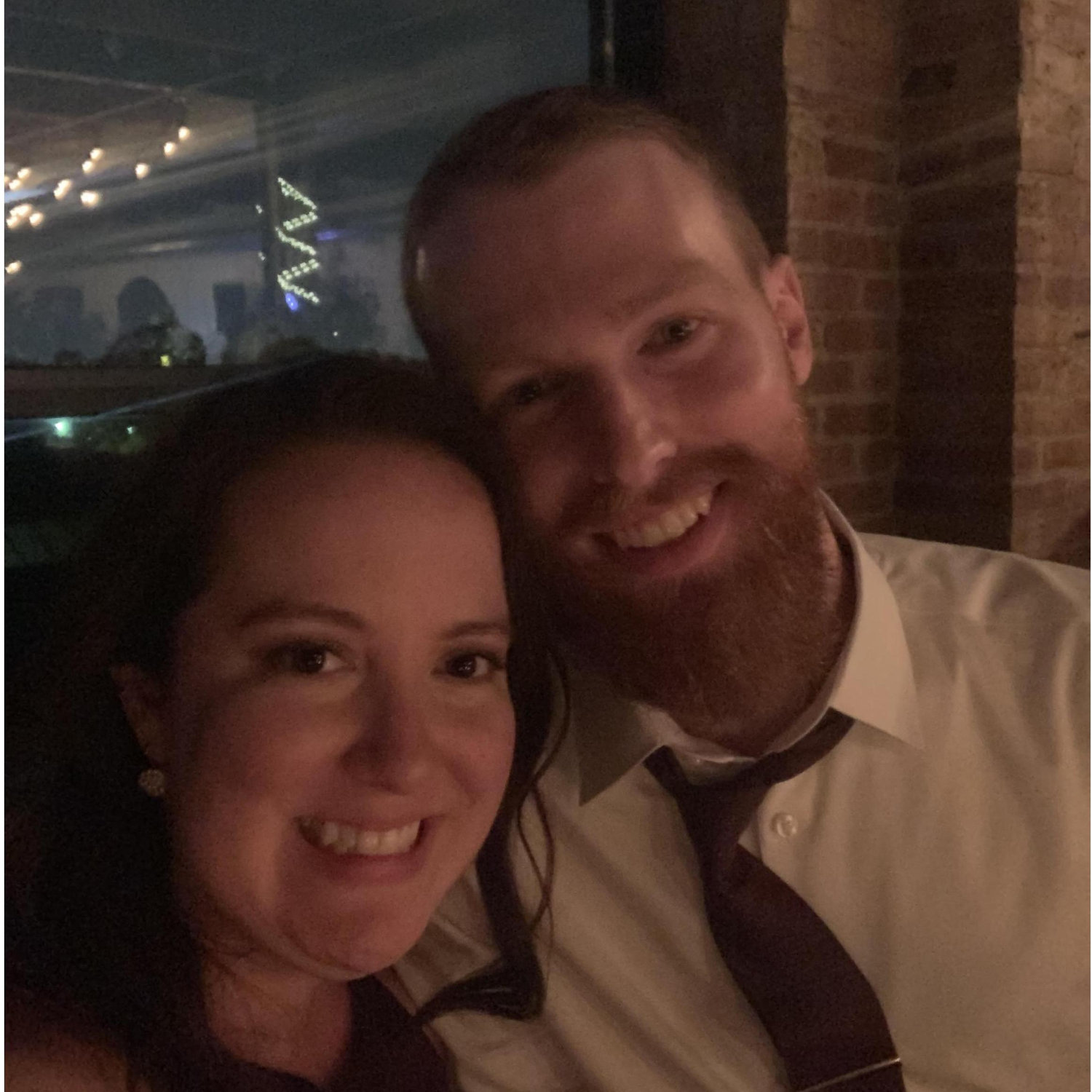 First wedding together (August 2019).