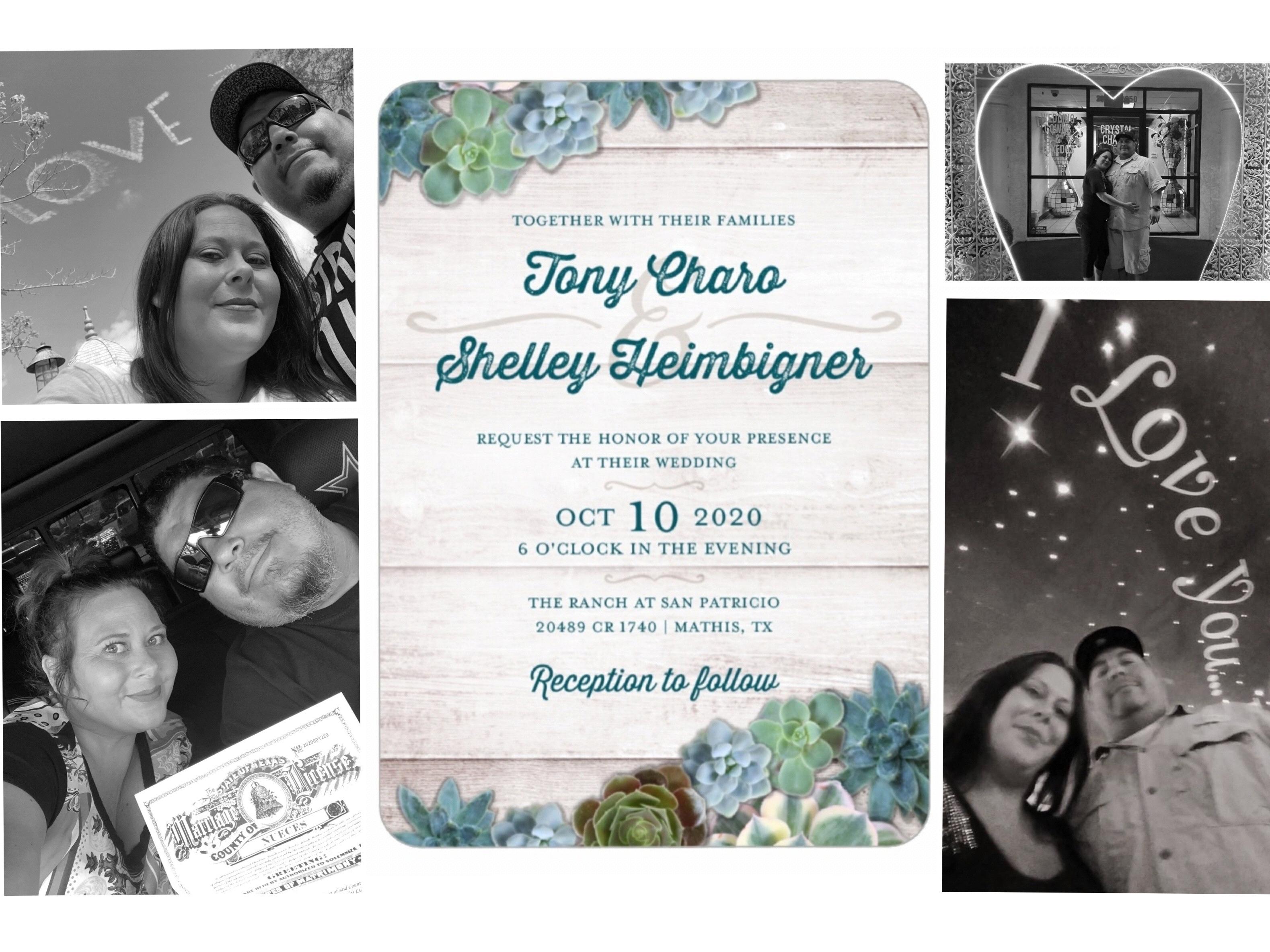 The Wedding Website of Shelley Heimbigner and Tony Charo