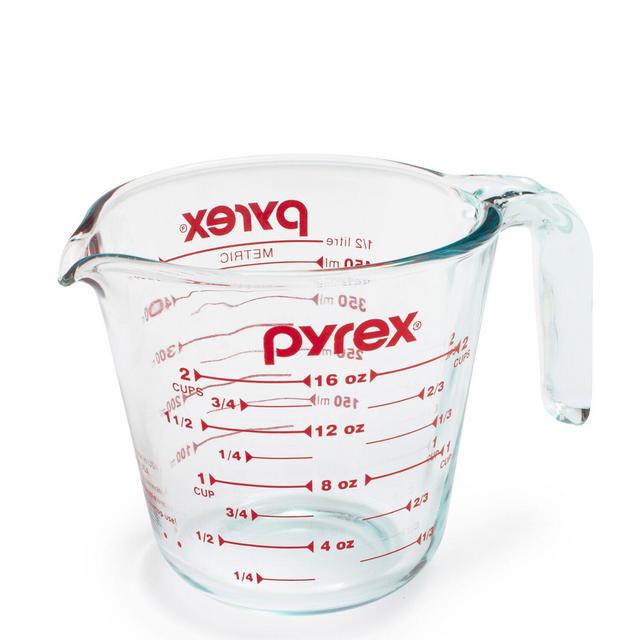 Pyrex Glass Measuring Cup, 2 cups