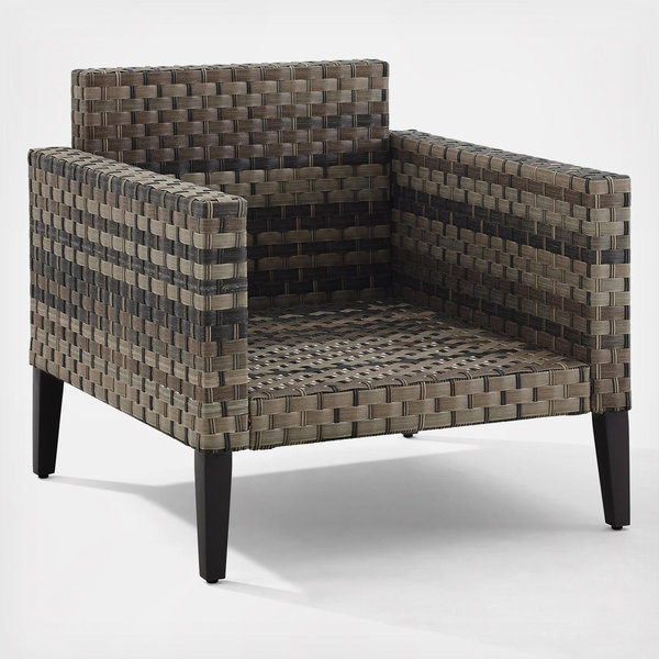 Crosley Furniture Prescott Armchair - Thumbnail 4