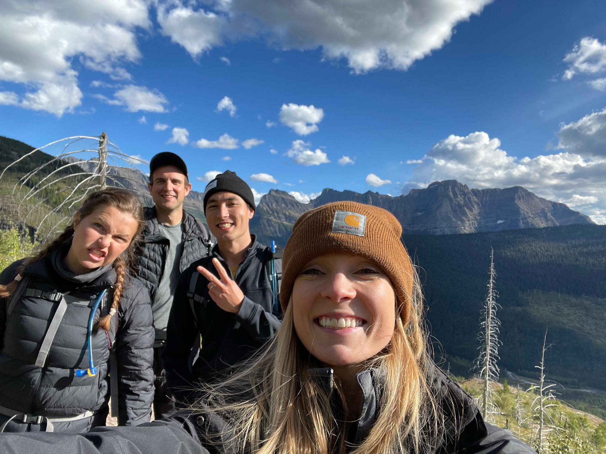 Highline Trail with Gabbie & Satch in Glacier NP