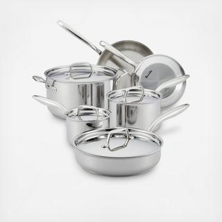 Thermal Pro Clad Stainless Steel 10-Piece Cookware Set