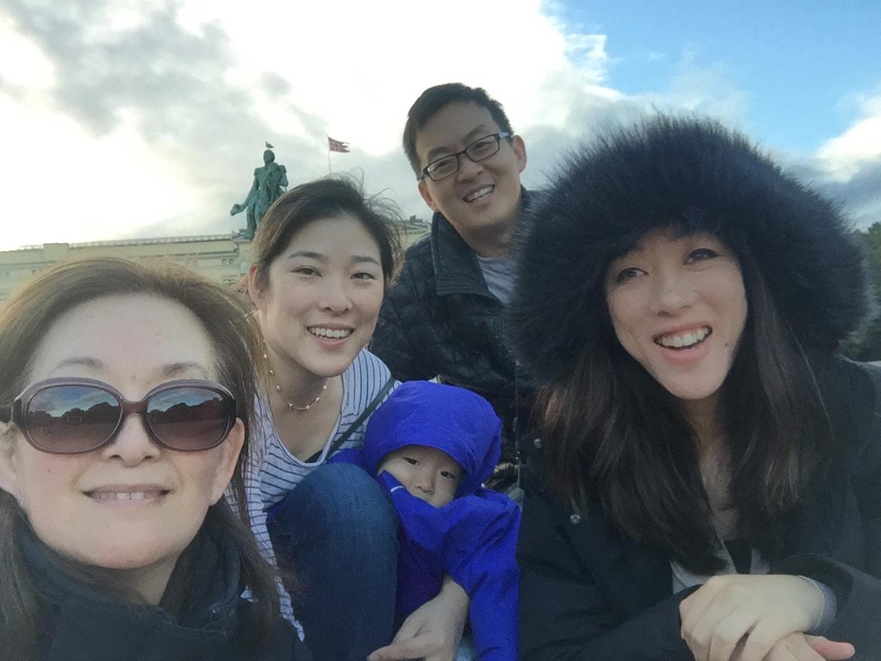 Family trip to Sweden