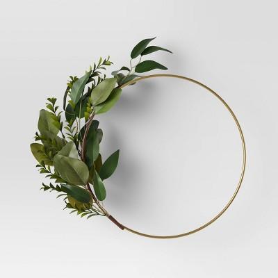 Ring Wreath with Faux Greens - Project 62™