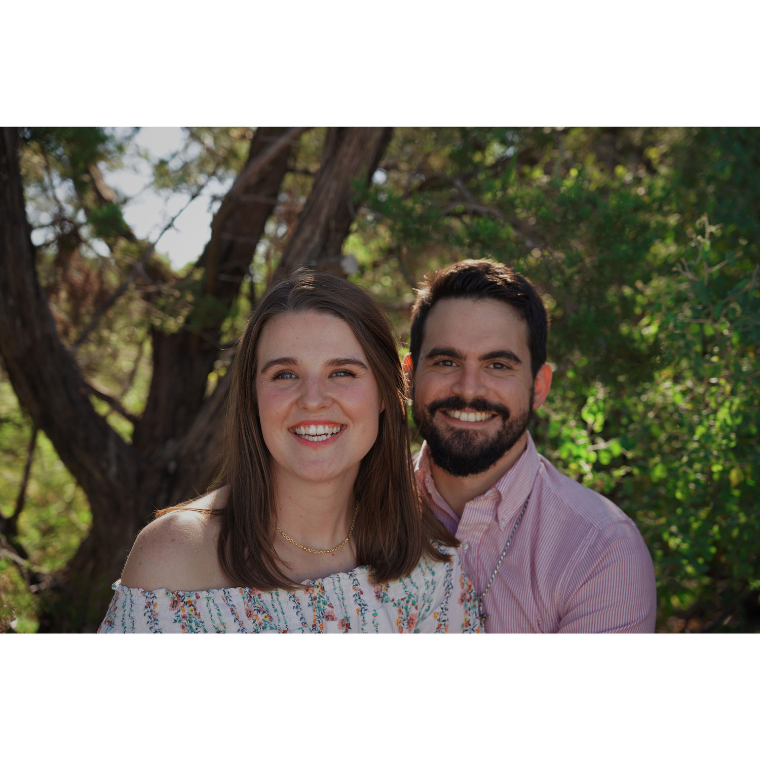 Surprise engagement photoshoot with Abby right after our sunrise proposal!